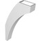 Ekena Millwork 3 1/2-in. W x 14-in. D x 26-in. H Thorton Architectural Grade PVC Knee Brace BRCP035X14X26THR - alternate 5